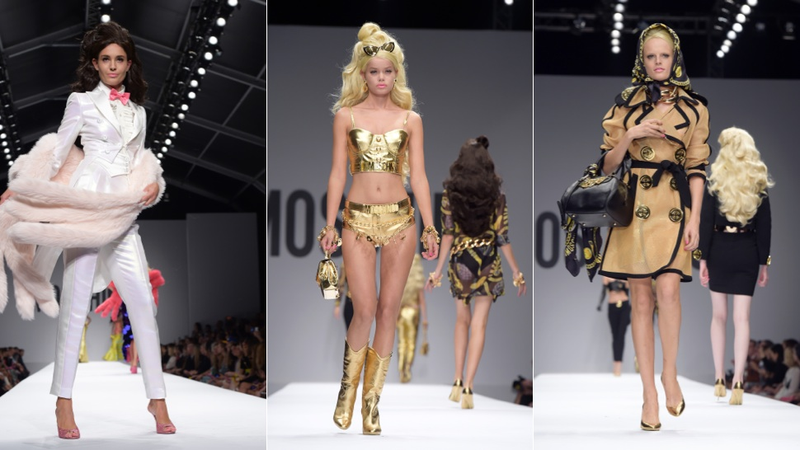 Illustration for article titled Moschino's Spring Collection: An Entire Barbie Dream-Wardrobe